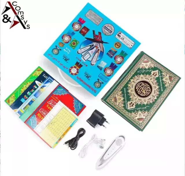 Quran Lesestift Koran Read Pen 22 Leser 22 Sprachen Übersetzungen Lernen 16GB #B