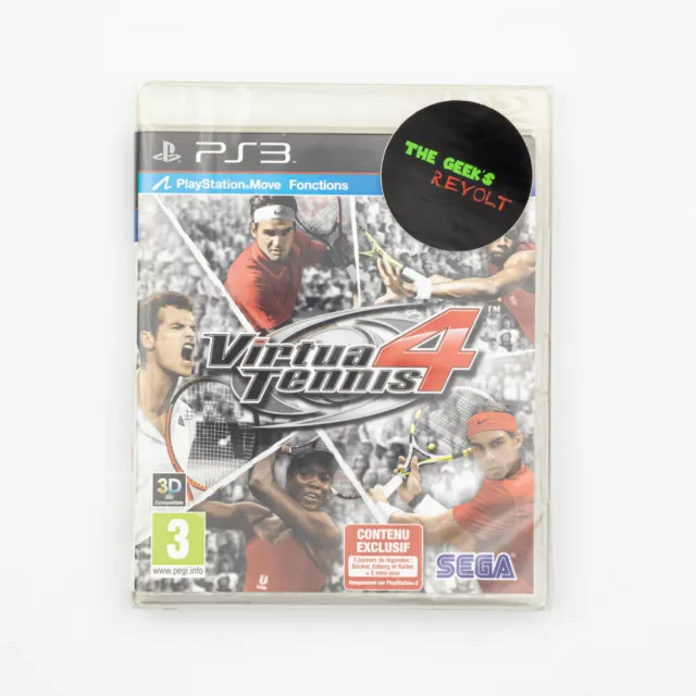 Virtua Tennis 4  - PAL fr - Garanti 1 An - PS3 Sony (Sega)