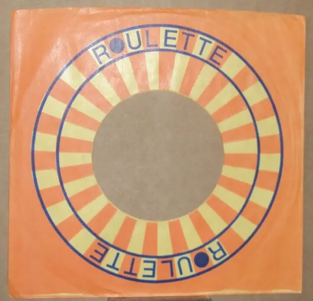 "Roulette","Company Sleeve","Original","45rpm",7inch","Record","Vintage,} )));0>