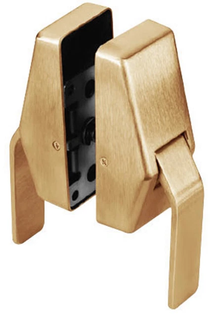 Glynn Johnson Schlage Push/Pull Door Lock 2-3/4" BS Bronze 4-7/8" ASA  HL6 Latch