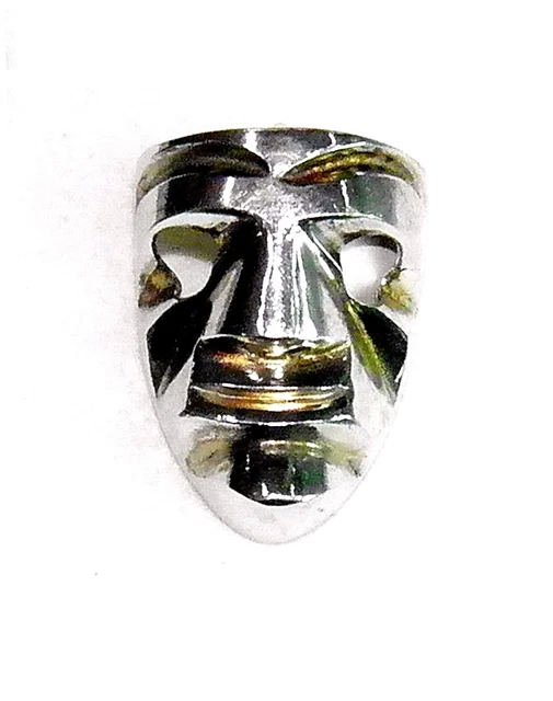 Lady M Sardegna Collana Con Ciondolo Mamuthones In Legno Intagliato: Artigianato Sardo, Souvenir Unico