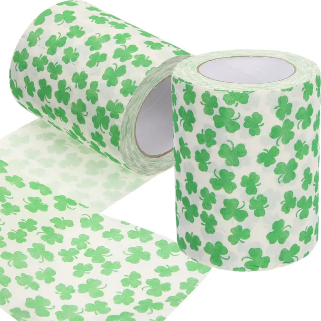 St. Patrick's Day Toilet Paper - 2 Rolls Mega Bath Tissue