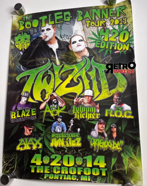 Twiztid - 420 2014 Poster 18x24” Kottonmouth Kings Anybody Killa Blaze MNE ABK