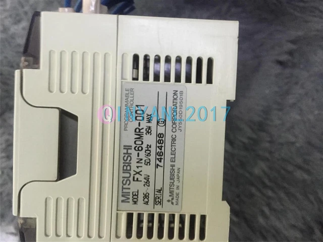 1PCS USED Mitsubishi PLC FX1N-60MR-001 Tested
