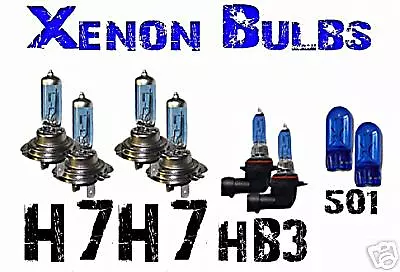 BMW 5 series E39 2001- Xenon Upgrade Bulbs h7h7hb3 501