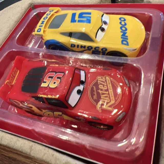 Carrera First Disney/Pixar Cars 2 Slot Race Track Lightning McQueen Dinoco Cruz