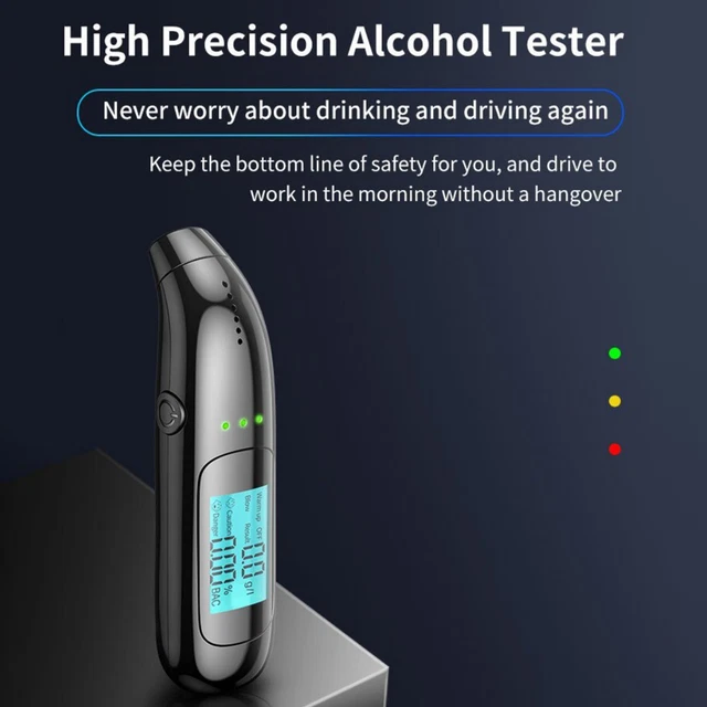 Probador de aliento, sensible, duradero, automático, sin contacto, probador de alcohol,