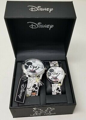 Nuovo con etichette Disney Mickey Mouse i suoi & Lei Orologio Set