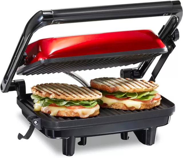 Sandwich Tostadora Cafetera-Plancha Grill Prensa Electrica Comercial a La  Par US