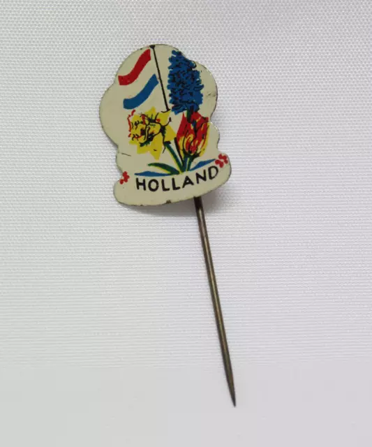 Holland Vintage Pin von / Aus Anstecknadel Logo / Abzeichen Email Ländern Bass