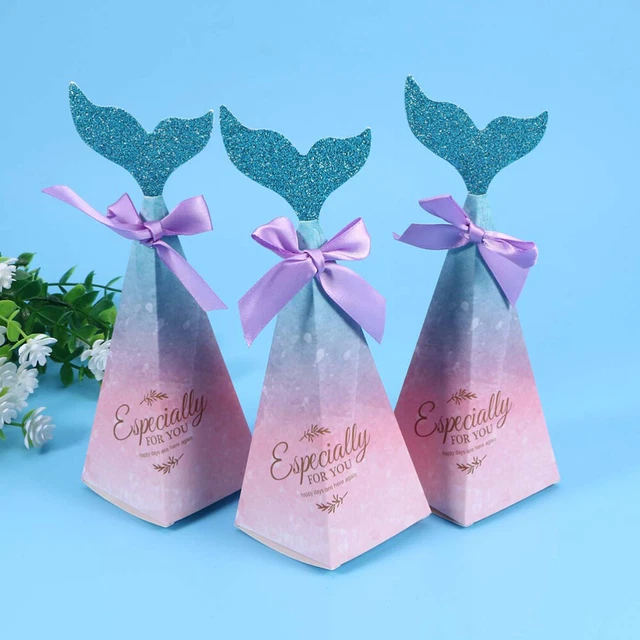 101 Decorazioni Di Compleanno A Forma Di Sirena, Piatti Per Feste, Tovaglioli, Bicchieri A Scala, Tovaglia Per Ragazze E Bambini, Baby Shower, Forniture Per Feste, 20 Pezzi - Foto 5