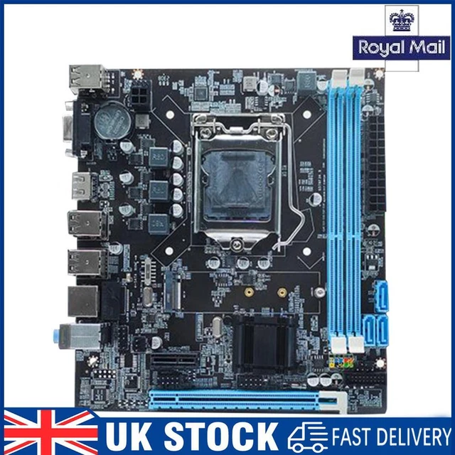 ` H61 COMPUTER MainBoard LGA1155 Socket I3/I5/I7 CPU Desktops MainBoard ...