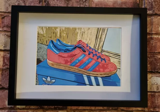 ADIDAS Trainers Casuals Pop Art Tribute Picture A4