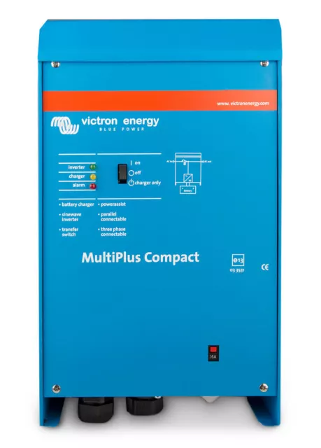 Victron Energy MultiPlus Compact 12V Sinus Wechselrichter-Spannungswandler