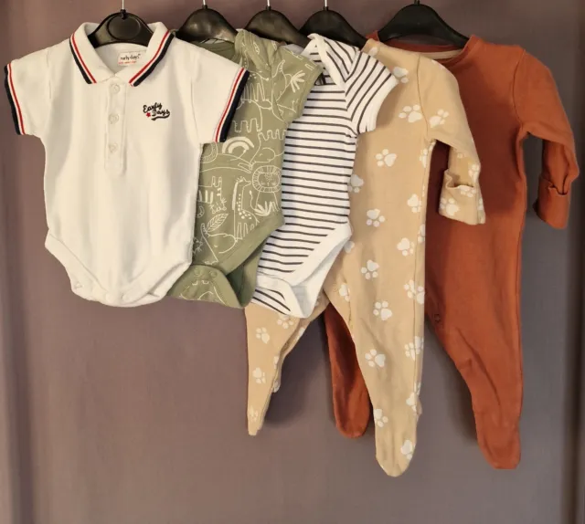 Primark Baby Boys Clothes Bundle Age 0-3 Months.Good condition.Used.