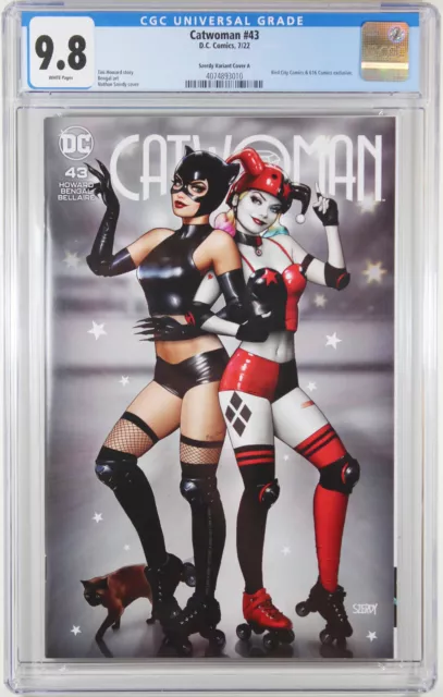 Catwoman #43 (Nathan Szerdy Exclusive Variant) Comic Book ~ Cgc 9.8 Nm/M