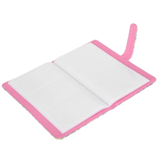 96 Poches Mini Album Photo En Cuir PU Portable Album Photo Livre Album De