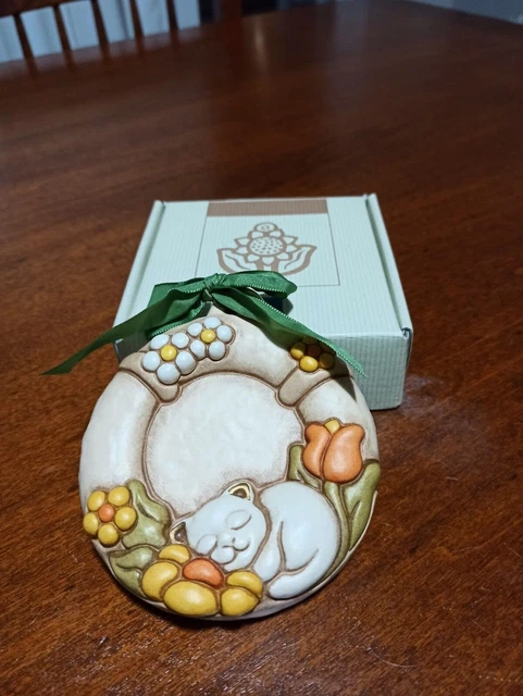 Formella THUN Coppia Di Tartarughe - Decorazione In Ceramica 17x19 Cm - Foto 2