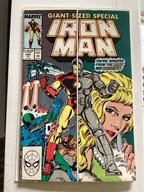 Invincible iron man #244 uncirculated high grade 8.5+? lots of pics C