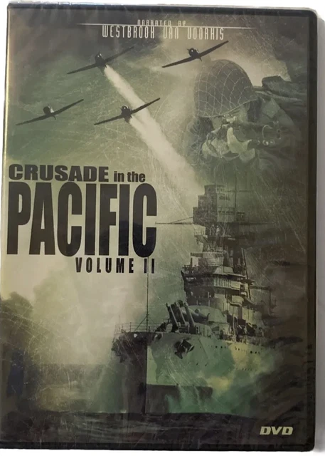 Lot of 2 Crusade in the Pacific Volume 1 and 2 (DVD)