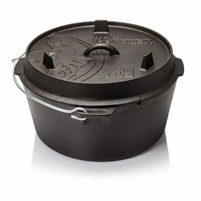 Petromax 10,4L Feuertopf Dutch Oven Ft9 für 8 - 14 Personen (ohne Füße)