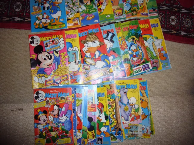 Micky Maus Hefte aus 1991 und 1992 und Bugs Bunny