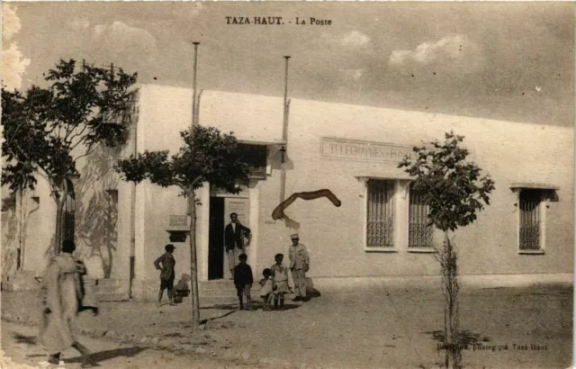 CPA AK Taza-Skin - La Poste MAROC (964051)