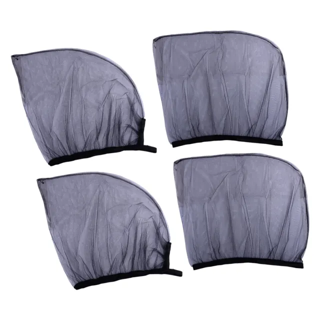 2x Universal Car Sun Mesh Blind Rear Window UV Protector Sun Shade For Kids New