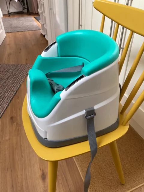 Ingenuity Baby Base 2-in-1 Booster Seat - Peacock Blue