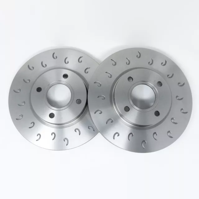 MTEC C-Hook Front Brake Discs 345mm for Audi S3 8P Mk2 / VW Golf R Mk6