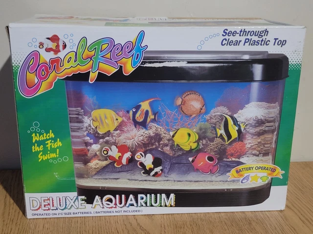 Coral Reef Deluxe Aquarium (Vintage Toy Fish Tank)