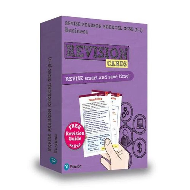 Pearson Revise Edexcel Gcse Business Revision Cards (with Free Online Revision G
