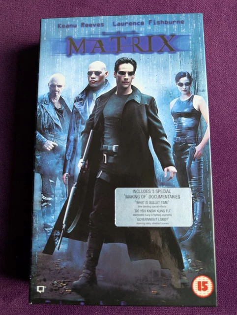 THE MATRIX (VHS, 1999) collectable cardboard box edition ,Ideal Gift ...