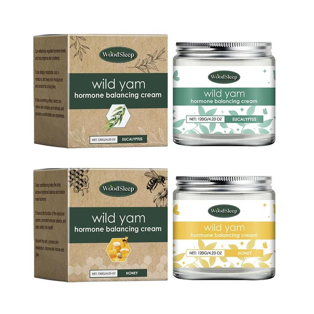WILD YAM HORMONE Balancing Cream Organic,Menopause Hot Flash Sweats