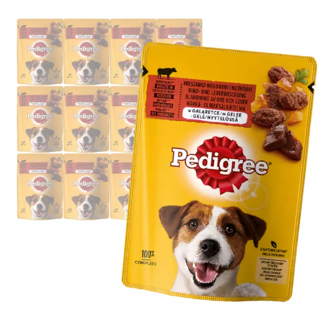 Pedigree Alimentation Pour Chiens Adultes Bœuf En Gelée