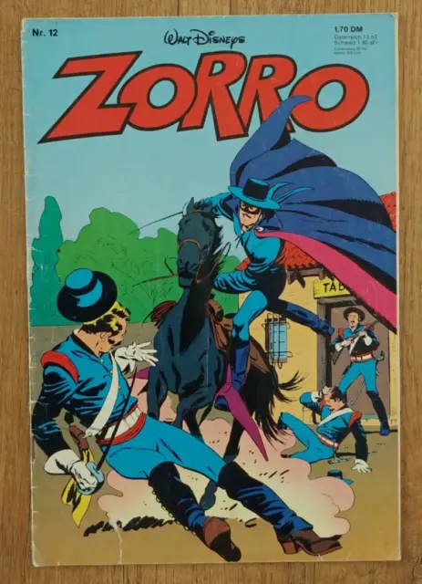 Zorro Heft Nr.12 - Walt Disney - Überhöhte Steuern -1980 - Ehapa