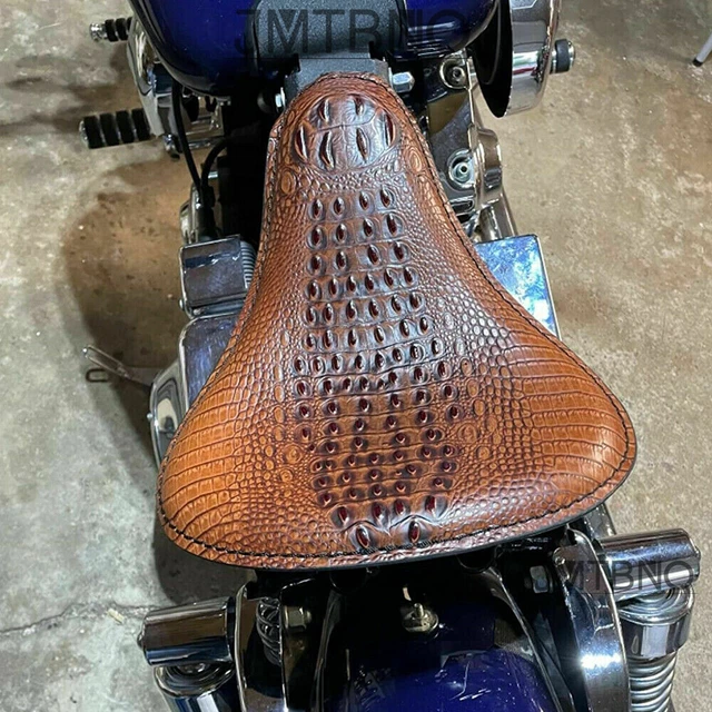 alligator motorcycle seat