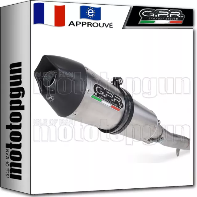 Gpr Pot D Echappement Homologue Gpe Anniversary Titanium Honda Vfr 800 F 2014 14
