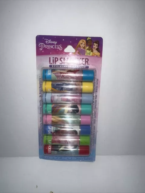 Lip Smacker best flavor forever flavor Lip Balm Party Pack Disney Princess 8 pc