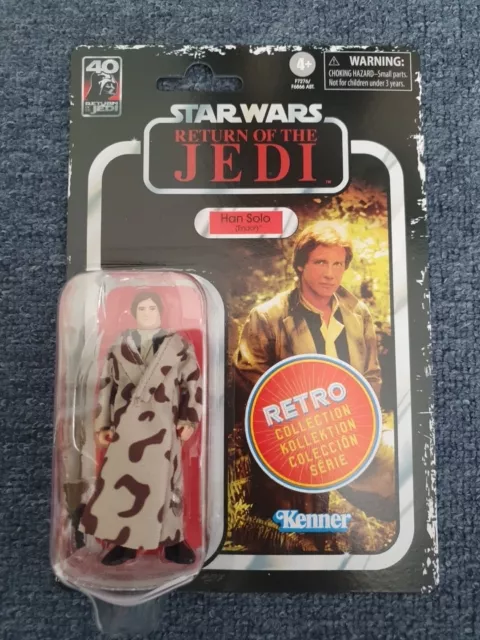 Star Wars Hasbro Retro Collection Han Solo (Endor) Return of the Jedi