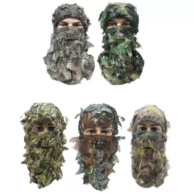 Costume Hats Camouflage Hat for Hunting Leafy Balaclava Hat Adult Outdoors
