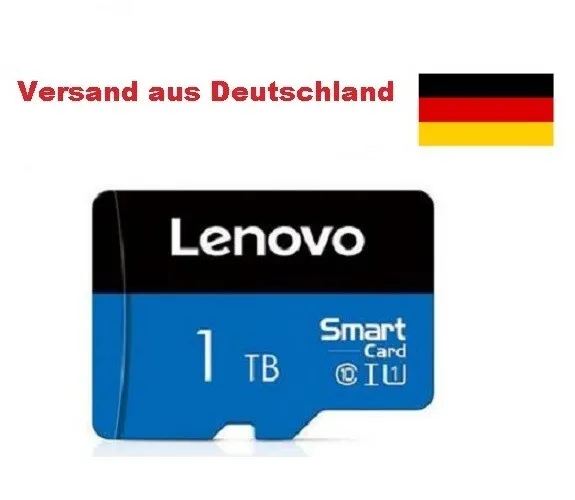 Micro SD Speicherkarte 1 TB  Lenovo  A1 mit Adapter , Neu