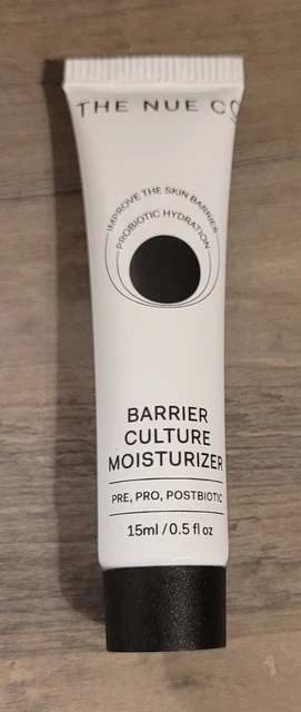 The Nue Co Barrier Culture Moisturizer 15ml/0.5 fl oz. NEW travel size