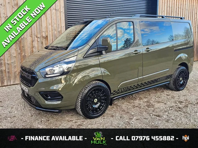 2020 FORD TRANSIT Custom Crew Cab *Enforcer*Nato Edition*No Vat*Limited ...