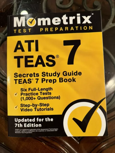 ATI TEAS 7 Secrets Study Guide TEAS 7 Prep Book