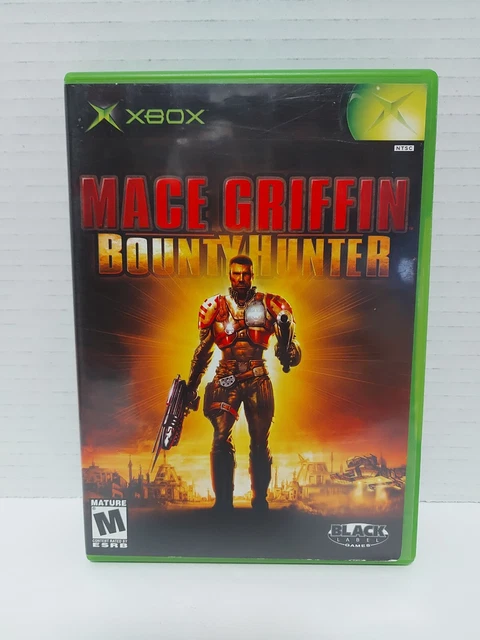 Xbox Original Mace Griffin Bounty Hunter Very Good Complete TESTED
