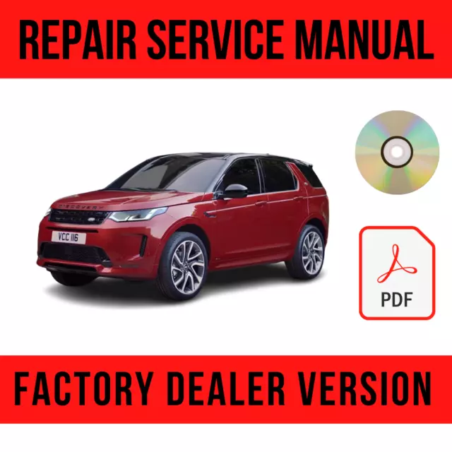 Land Rover Discovery Sport 2014-2019 Factory Repair Manual L550