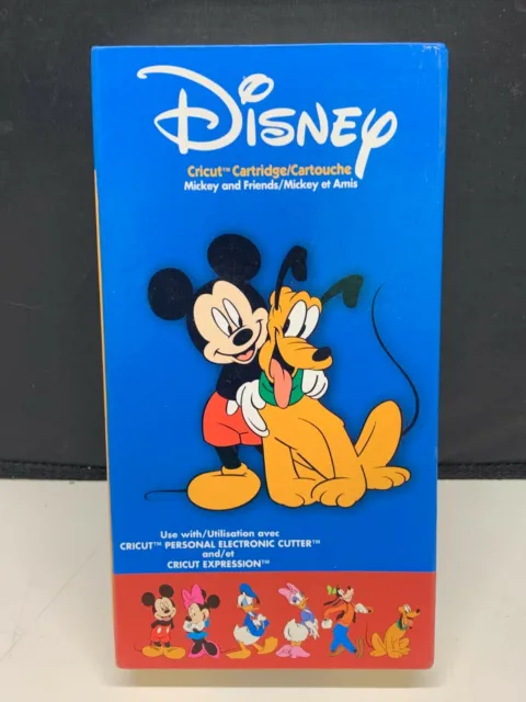 Cartucho Cricut Disney Mickey & Friends completo usado estado de enlace desconocido