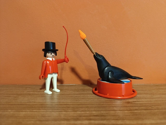 PLAYMOBIL CIRCO VINTAGE, domador de foca EUR 7,90 PicClick ES