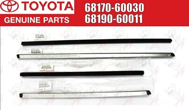 OEM Toyota Land Cruiser Lexus LX450 FZJ80 Windshield Weatherstrip Seal – Genuine 56121-60100